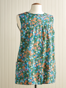 Smock Apron with Pockets | Floral Cotton Aprons