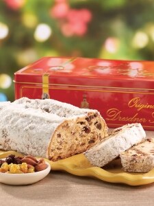 Original Dresdner Stollen in Gift Tin | Sweet German Fruit Bread