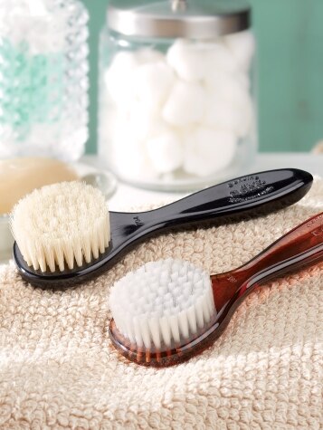 Facial Cleansing Brush - Nylon Exfoliating Brush | 2 Styles