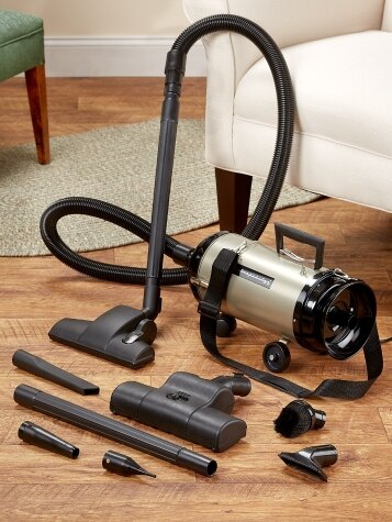 Steel Canister Vacuum with 6 Attachments
