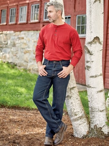 Orton Brothers Stretch Jeans | Men's Denim Pants with Relaxed Fit