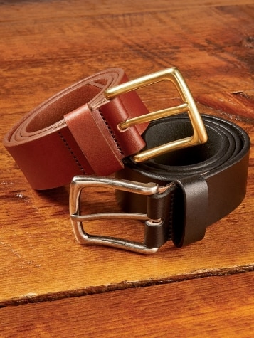 Mens Leather Belt | American Made Jean Belt