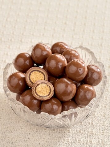 Peanut Butter Malt Balls | Milk Chocolate Malted Milk Balls