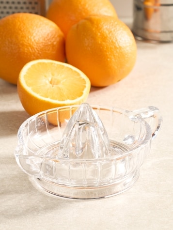 Manual Citrus Juicer | Glass Juice Press | Lemon Squeezer