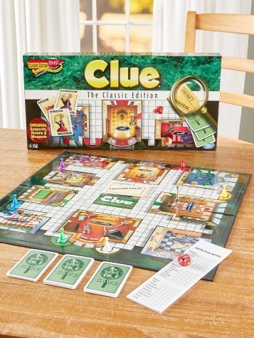 Clue Classic Edition Board Game - Murder-Mystery Game