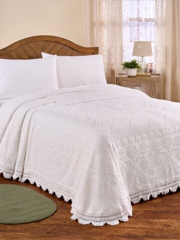 Hobnail Bedspread - Heirloom Quality Cotton Bedding