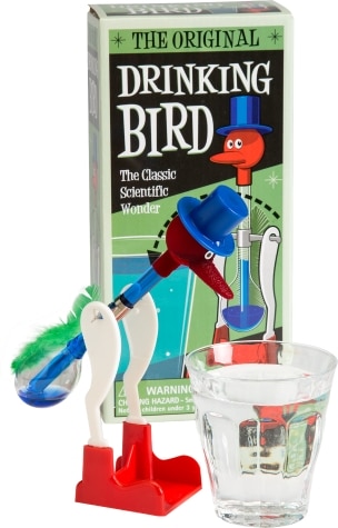 Drinking Bird (purple) - TEDCO toys