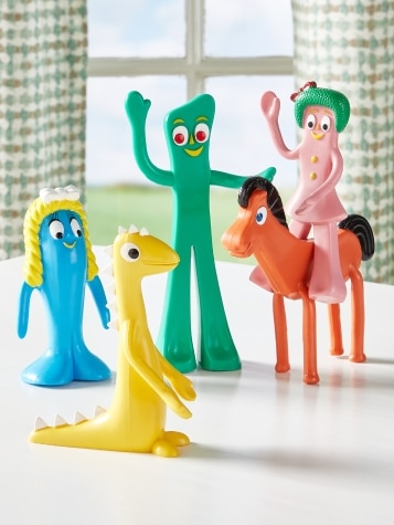 Collectible Gumby and Friends Bendable Pals Boxed Set