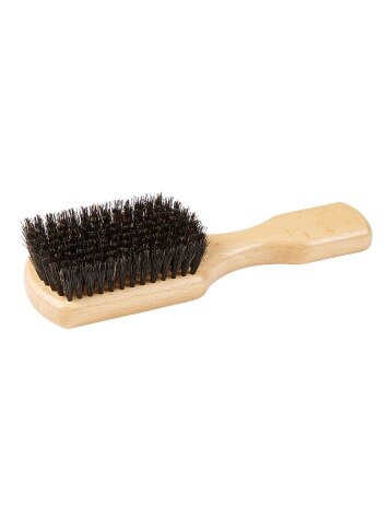 High-Quality Kent Beechwood Boar Bristle Club Hairbrush