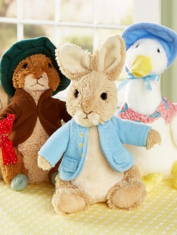 Peter Rabbit and Friends Plush Stuffed Animals