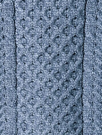 Merino Wool Irish Sweater | Authentic Cable-Knit Cardigan