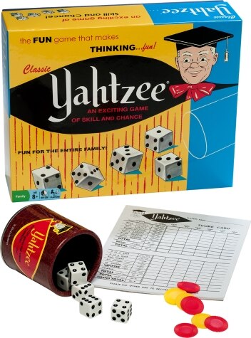 Classic Yahtzee Game | 1956 Edition