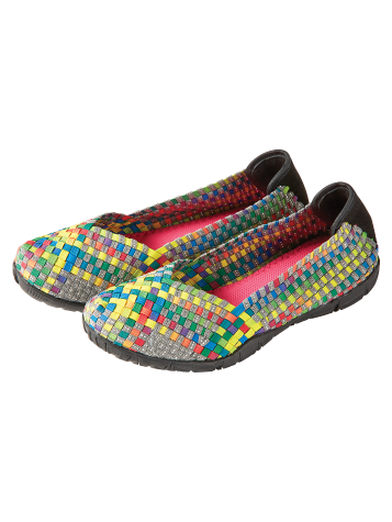 Woven Elastic Shoes | Sidewalk Featherlite Shoes