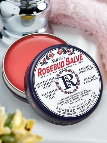Smiths Rosebud Salve for Chapped Lips | 0.8 oz Tin