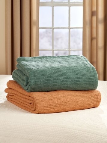 Woven Cotton Blanket | Ultra-Soft Blanket | Cotton Throw