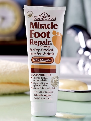 Miracle Foot Repair Lotion | Cooling Aloe Vera Foot Cream