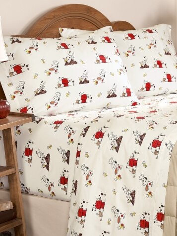Peanuts Flannel Sheets | Flannel Sheets | Thanksgiving Sheets