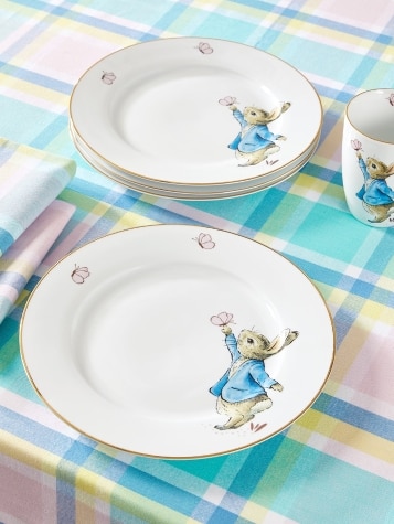 Peter Rabbit Dishes | Porcelain Dinner Plate