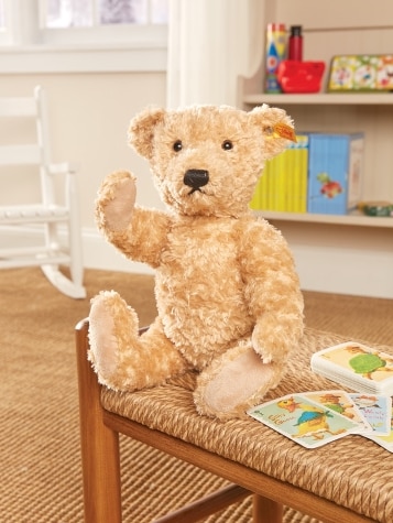 Classic Steiff Jointed Teddy Bear | Hand Sewn Stuffed Bear