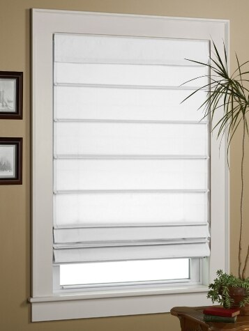 Easy-Glide Insulated Roman Shade | Vermont Country Store