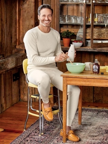 Mens Military Issue Long Underwear Top | Cotton Thermal